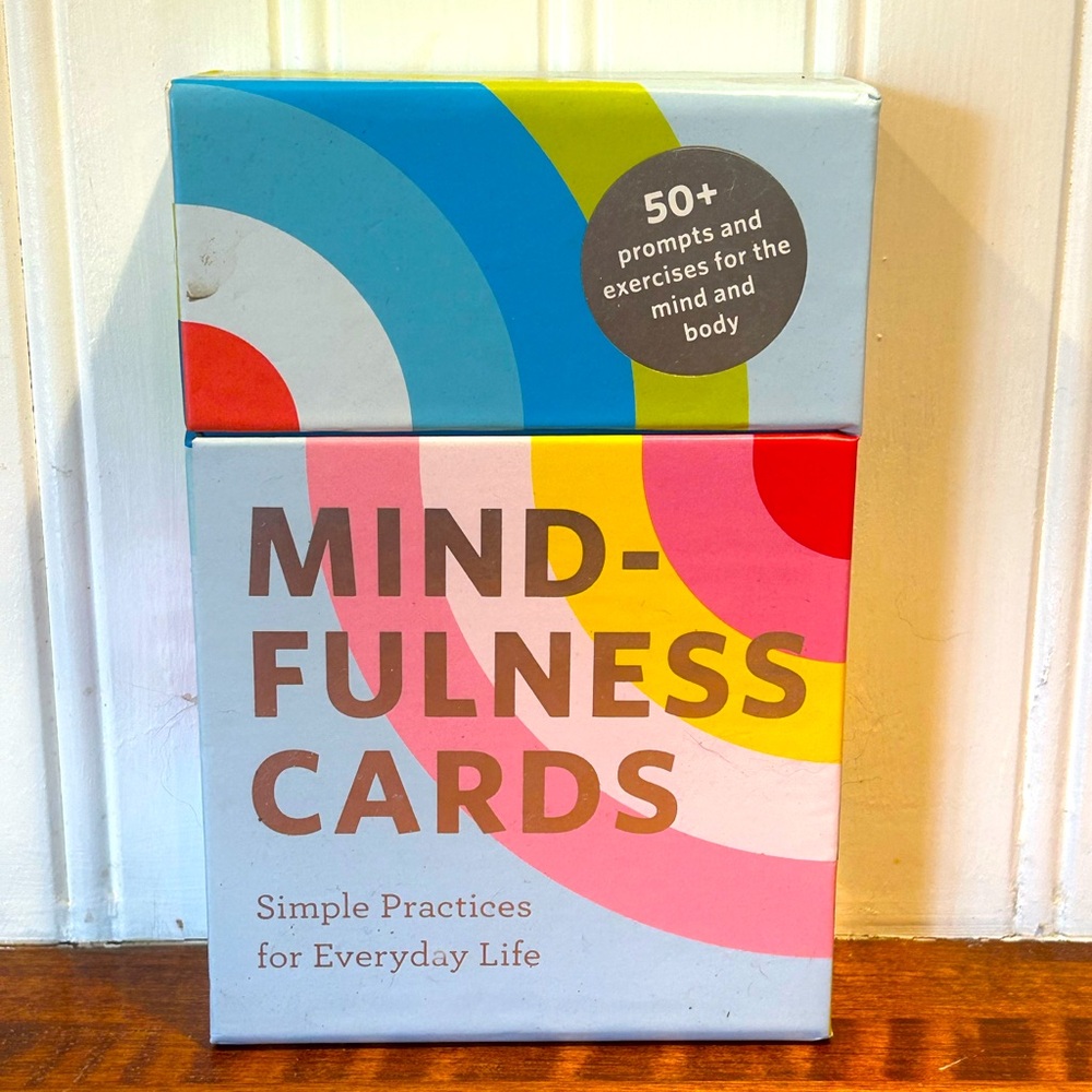 Mindfulness Cards with Colorful Design